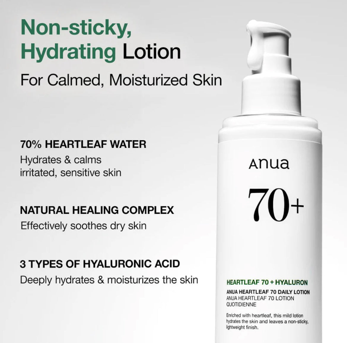 Anua Heartleaf 70% Daily Lotion 200ml