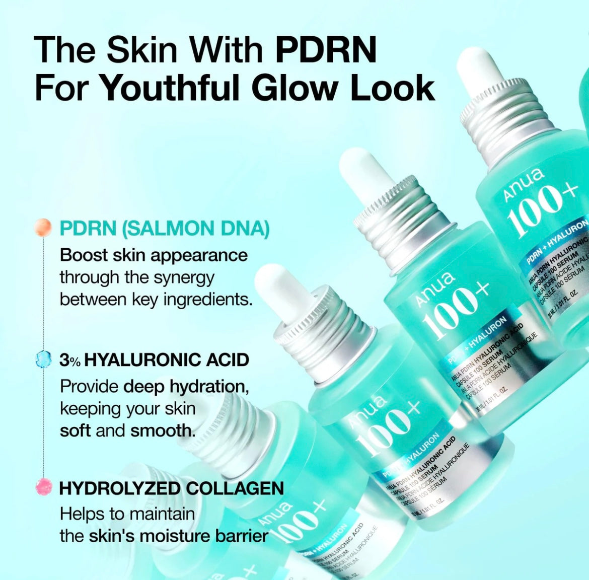 PDRN Hyaluronic Acid Capsule 100 Serum 30ml