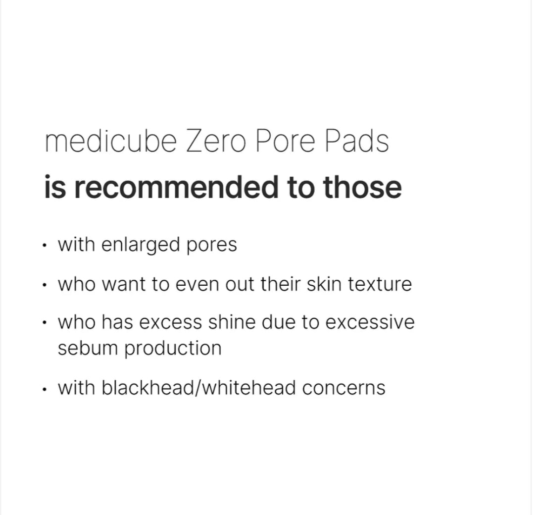 Medicube Zero Pore Pad 2.0